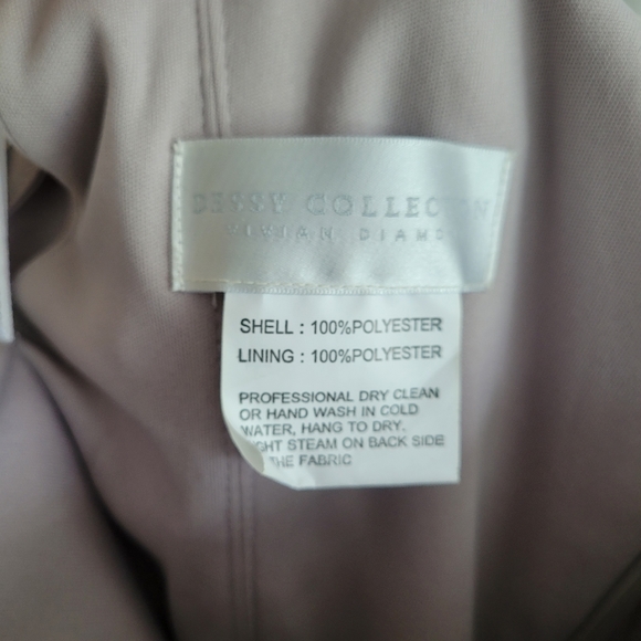 Taupe Evening Gown - Picture 2 of 3